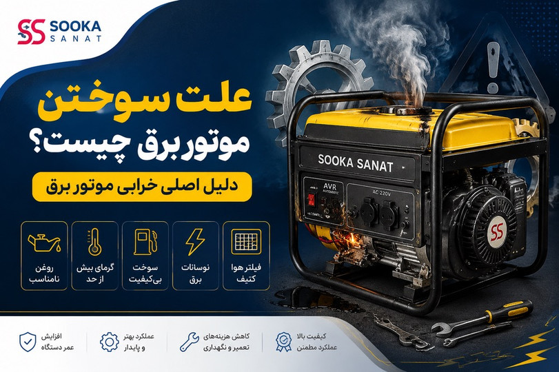 علت سوختن موتور برق چیست؟ 9 دلیل اصلی خرابی موتور برق