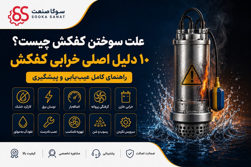 علت سوختن کفکش چیست؟ 10 دلیل اصلی خرابی کفکش