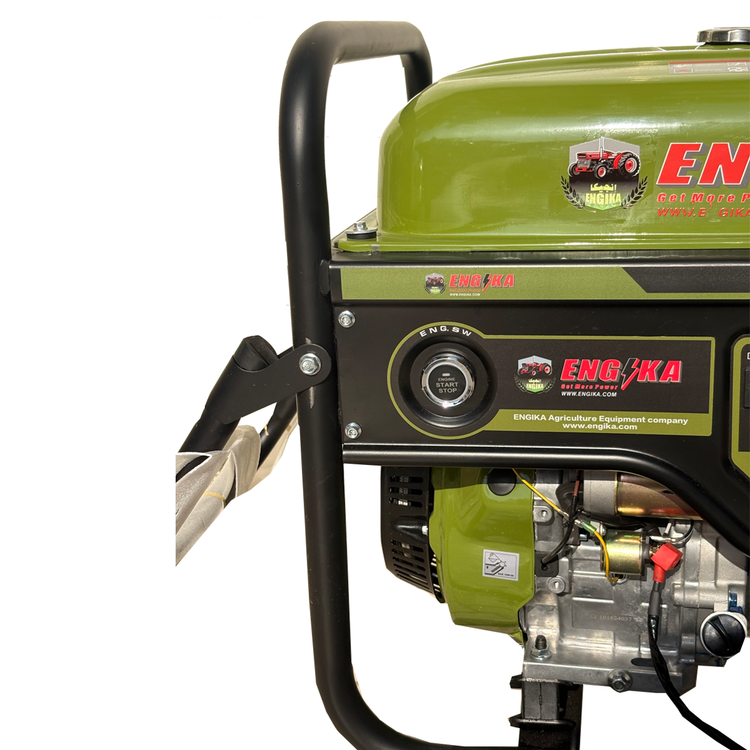 موتور برق انجیکا مدل EG10500-E2 بنزینی 8.5 کیلووات استارتی