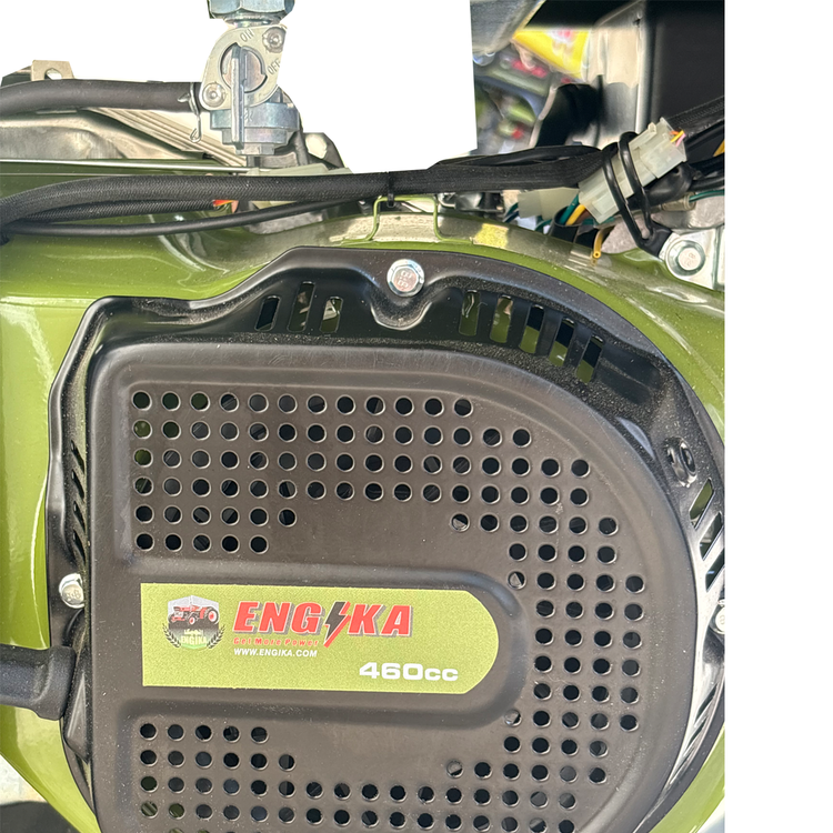 موتور برق انجیکا مدل EG10500-E2 بنزینی 8.5 کیلووات استارتی