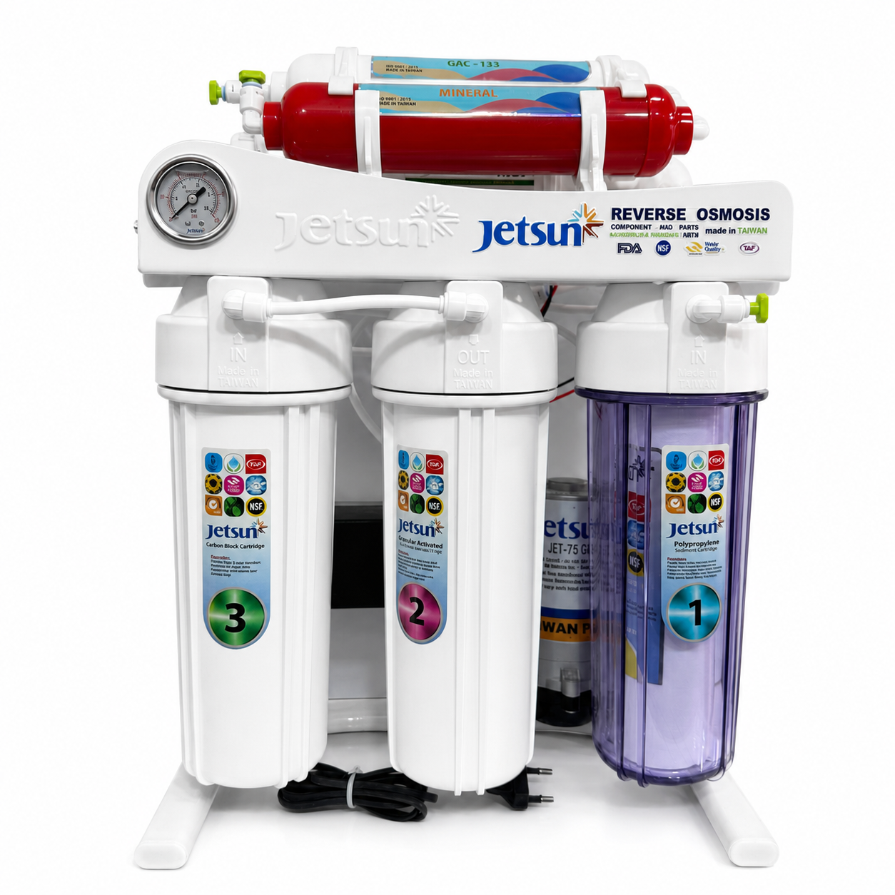 دستگاه تصفیه آب جت سان JETSUN مدل 7 مرحله ای