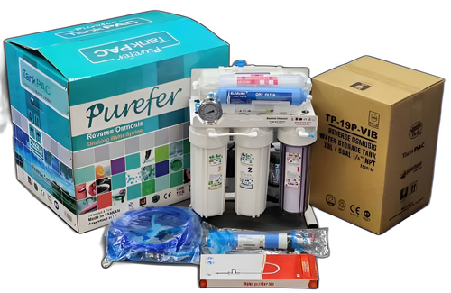 دستگاه تصفیه آب فول تایوان تانک پک ۸ مرحلهای RO با مخزن ۵ گالن