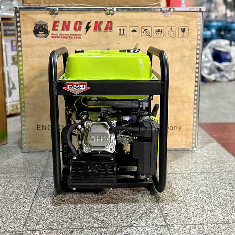 پنل کنترل موتور برق انجیکا EG-5000i و خروجیهای برق