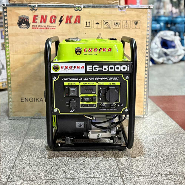 پورت پارالل و خروجی USB موتور برق انجیکا EG-5000i